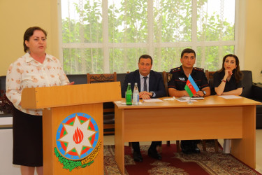 Oğuzda “26 iyun - Narkomaniyaya qarşı Beynəlxalq Mübarizə Günü”nə həsr edilmiş maarifləndirmə tədbiri keçirilmişdir
