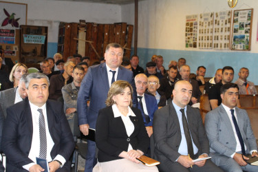 Baş Daşağıl kəndində səyyar vətəndaş qəbulu keçirilib
