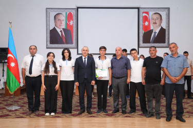 27 Sentyabr – Anım Günü münasibətilə Oğuz rayonunda məktəblilər arasında “Zirvədəki Ruhlar” adlı intellektual bilik yarışı keçirilib