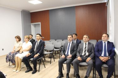Şəhid atası Elbrus Əhmədovun 65 illik yubileyi münasibətilə tədbir keçirilib