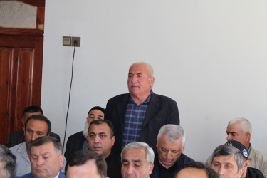 Növbəti səyyar vətəndaş qəbulu Tərkeş kəndində keçirilib