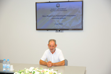 Növbəti vətəndaş qəbulu həyata keçirilmişdir