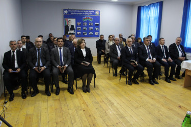 Bucaq kəndində növbəti səyyar vətəndaş qəbulu keçirilib