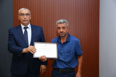 2024-2025-ci tədris ilində  qəbul imtahanlarında yüksək nəticə əldə edən məzun və şagirdlərlə görüş keçirilmişdir