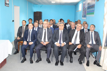 Növbəti səyyar vətəndaş qəbulu Zərrab kəndində keçirilib