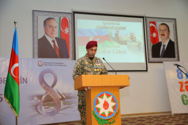 Oğuzda 8 Noyabr – Zəfər Gününün 5-ci ildönümü qeyd olunub