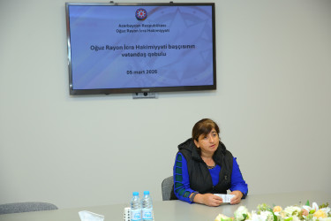 Vətəndaşların  müraciətləri dinlənildi