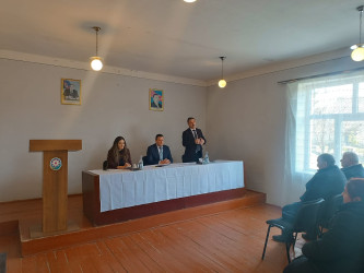 Oğuz RİH əməkdaşları hüquqi yardım mövzusunda görüş keçirib