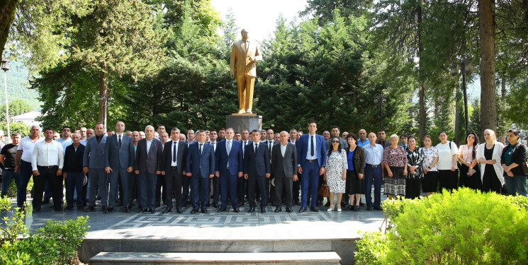 Oğuzda  “Su təsərrüfatı və meliorasiya işçiləri günü” peşə bayramı qeyd olunub
