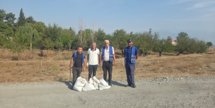 Təmizlik aksiyaları “Şəhərsalma və Memarlıq İli” çərçivəsində davam edir