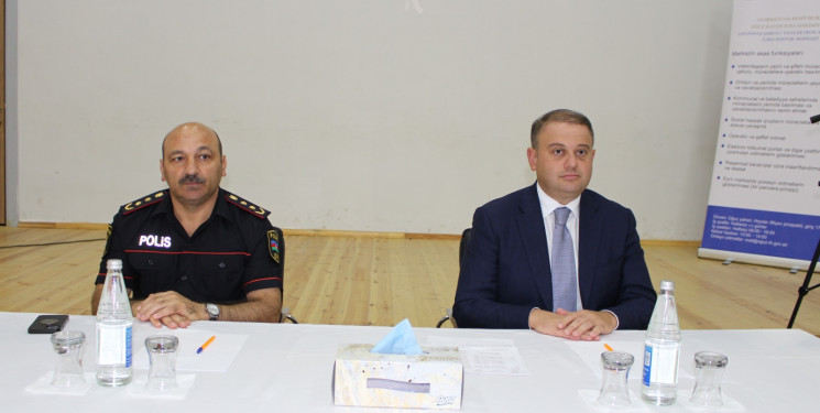 Xaçmaz kəndində növbəti səyyar vətəndaş qəbulu keçirilib