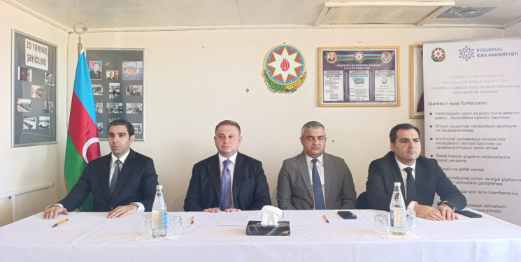 Növbəti səyyar vətəndaş qəbulu Yenikənd kəndində keçirilib