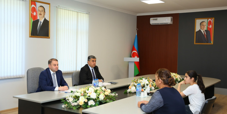 05 iyun 2025-ci il tarixdə Oğuz Rayon İcra Hakimiyyətində növbəti vətəndaş qəbulu keçirilmişdir