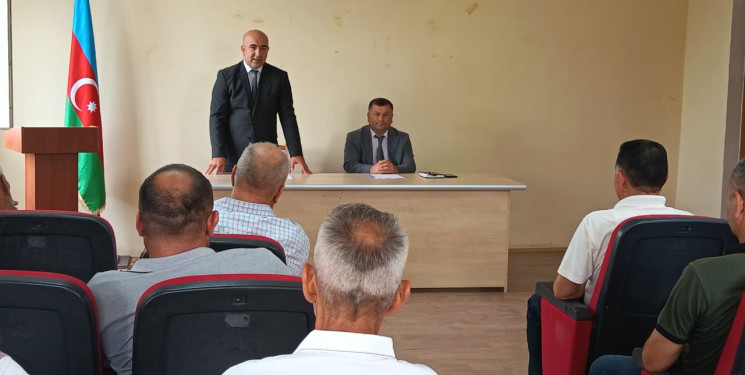 Sincan kəndində xidmət təşkilatlarının  səyyar qəbulu keçirilmişdir