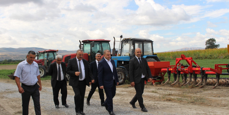Oğuzda kənd təsərrüfatının inkişafı istiqamətində yeni layihələr həyata keçirilir