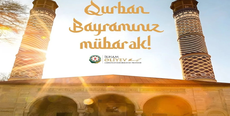 Azərbaycan Respublikasının Prezidenti cənab İlham Əliyev Qurban bayramı münasibətilə sosial şəbəkə hesablarında paylaşım edib