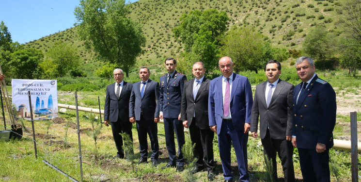 Ümummilli Lider Heydər Əliyevin anadan olmasının 103-cü ildönümü münasibətilə 10 may 2026-cı il tarixdə növbəti ağacəkmə aksiyası keçirilmişdir.