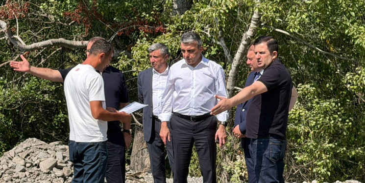 AAYDA-nın İdarə Heyətinin sədri Vüsal Nəsirli Oğuz rayonunda aparılmış işlərə yerində baxış keçirmişdir