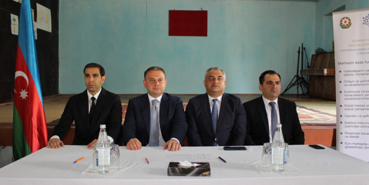 Növbəti səyyar vətəndaş qəbulu Calut kəndində keçirilib