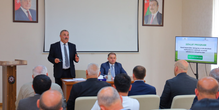 Kənd təsərrüfatının inkişafına dair 2026–2030 Dövlət Proqramının icrasına həsr olunmuş iclas keçirilib