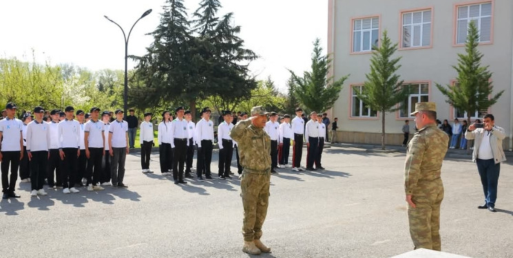 Oğuzda "Şahin" hərbi- idman oyununun rayon mərhələsi keçirilib