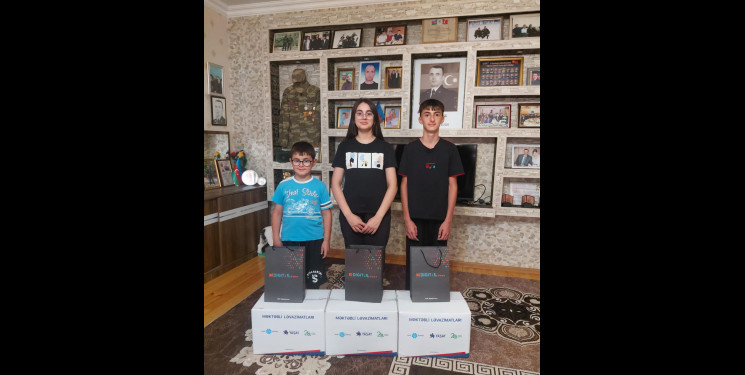 Şəhid övladlarına məktəbli ləvazimatları təqdim olunub