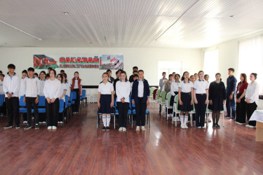Oğuzda 15 may - Beynəlxalq Ailə Günü münasibətilə tədbir keçirilib