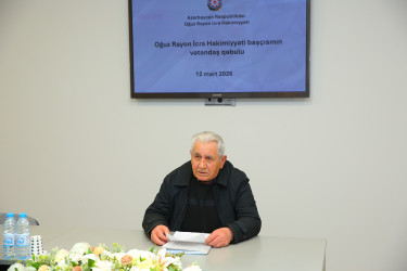 Vətəndaş qəbulu keçirildi
