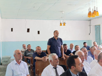 Növbəti səyyar vətəndaş qəbulu Yemişanlı kəndində keçirilib