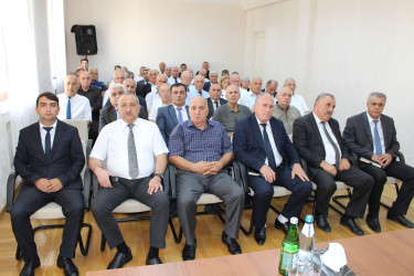 Rayon Ağsaqqallar Şurasının hesabat konfransı keçirilib