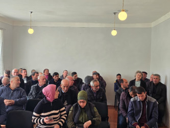 Oğuzda ilk - xidmət təşkilatlarının səyyar qəbulu keçirilib