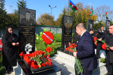 Oğuzda 8 Noyabr-Zəfər Gününün beşinci ildönümü qeyd olunub