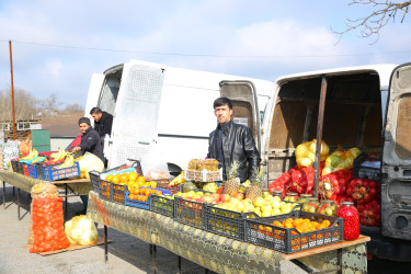 Oğuzda Novruz yarmarkası keçirilib