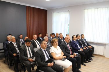 26 avqust 2025-ci il tarixdə Oğuz Rayon İcra Hakimiyyəti başçısı yanında Şuranın növbəti iclası keçirilmişdir