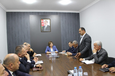 Oğuzda Qurban bayramı ilə bağlı tədbirlərin təşkili müzakirə olunub