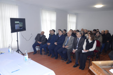 Oğuzda bələdiyyələrin 2025-ci il üzrə hesabat iclasları keçirilib
