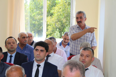 Növbəti səyyar vətəndaş qəbulu Sincan kəndində keçirilib