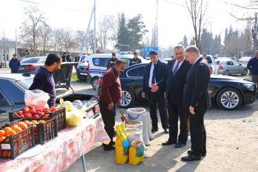 Oğuzda Novruz yarmarkası keçirilib