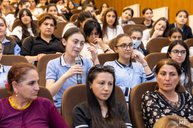 “Güclü cəmiyyətin zərif simaları” layihəsi çərçivəsində görüş keçirilib