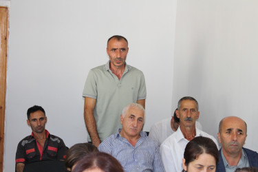 Səyyar vətəndaş qəbulu Tayıflı kəndində keçirilib