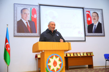 8 Mart – Beynəlxalq Qadınlar Günü münasibəti ilə ümumrayon tədbiri keçirilib
