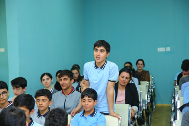 Oğuzda erkən nikahlar və məişət zorakılığına qarşı mübarizə mövzusunda tədbir keçirilmişdir