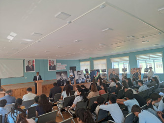 15 iyun Milli Qurtuluş günü münasibətilə  “Heydər Əliyev: Dövlətə  həsr olunmuş ömür” adlı tədbir keçirilib