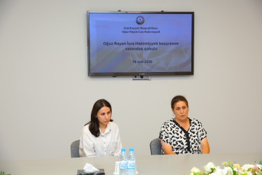 Vətəndaş qəbulu həyata keçirilib