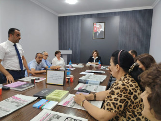 Milli Mətbuat Gününə həsr olunmuş dəyirmi masa keçirilib