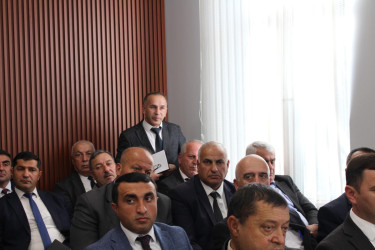 06 oktyabr 2025-ci il tarixdə Oğuz Rayon İcra Hakimiyyəti başçısı yanında Şuranın növbəti iclası keçirilmişdir