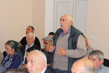 Növbəti səyyar vətəndaş qəbulu Qarabulaq kəndində keçirilib