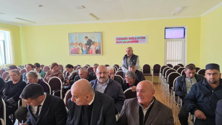 Xidmət təşkilatlarının səyyar qəbulu keçirildi