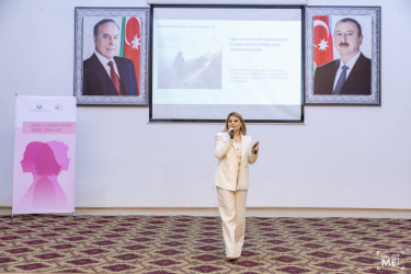“Güclü cəmiyyətin zərif simaları” layihəsi çərçivəsində görüş keçirilib