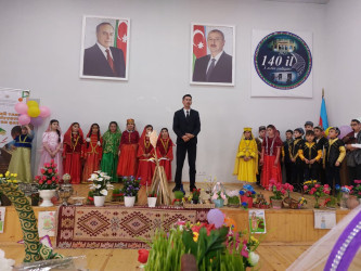 Ümumtəhsil müəssisələrində bayram tədbirləri keçirilib